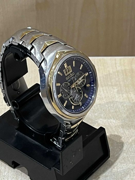 Zegarek Seiko Coutura v194-0ab0 solarny, wodoszcz 100m/Komis Krzysiek