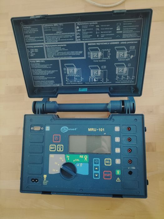 Miernik rezystancji uziemienia Sonel MRU 101