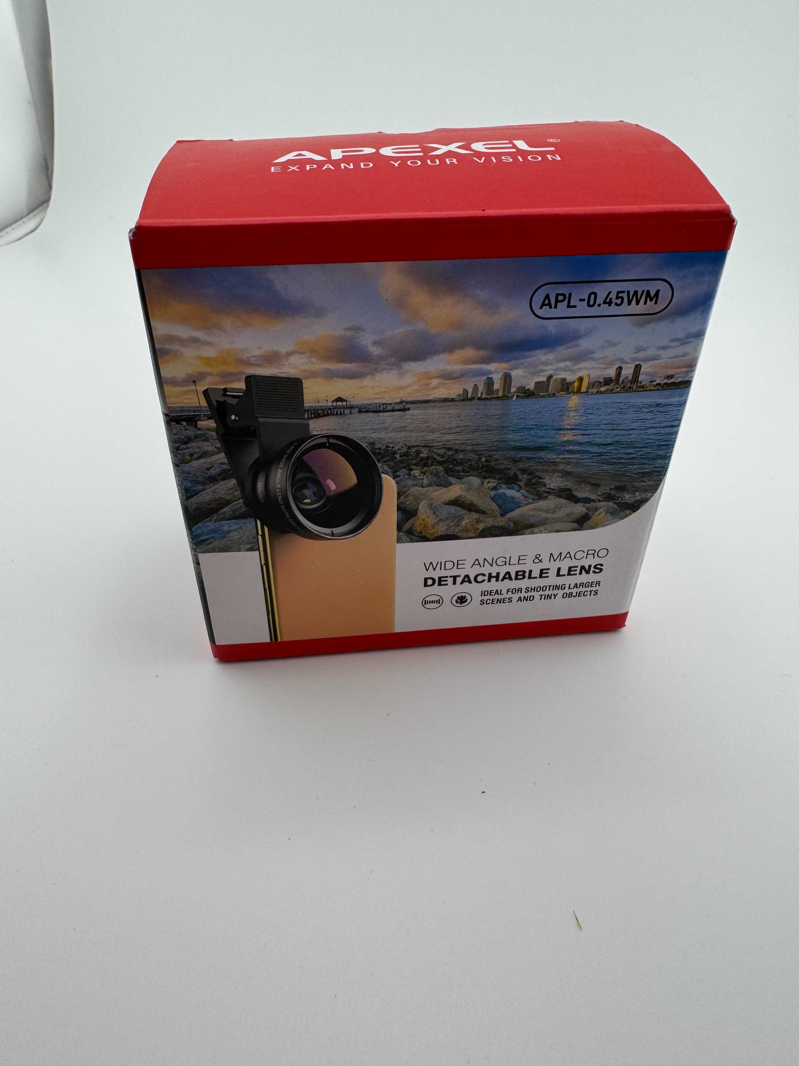 Obiektyw Apexel APL-0.45WM makro