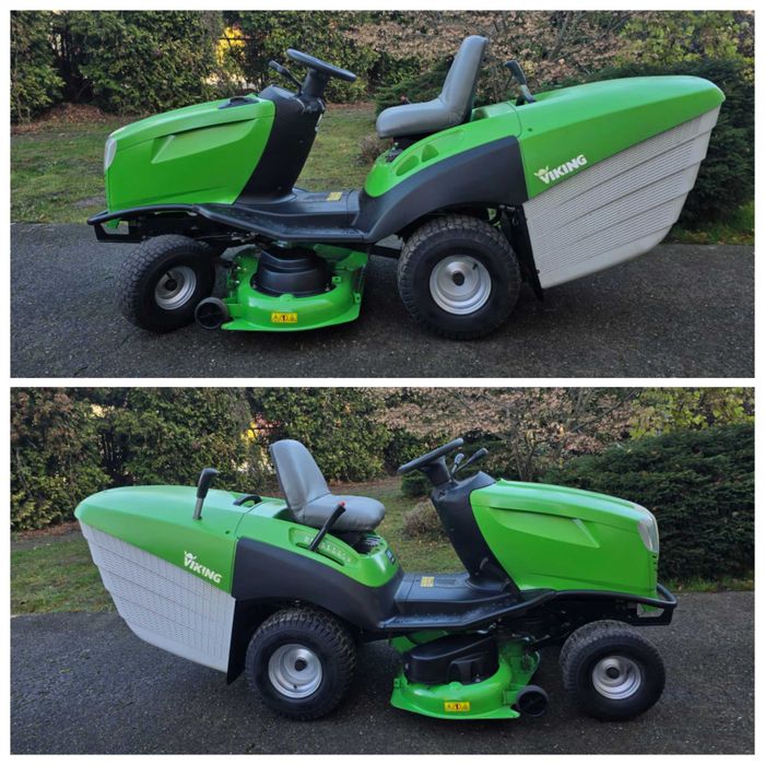 Traktorek kosiarka Viking Stihl  17.5KM B&S pompa oleju hydro POLECAM