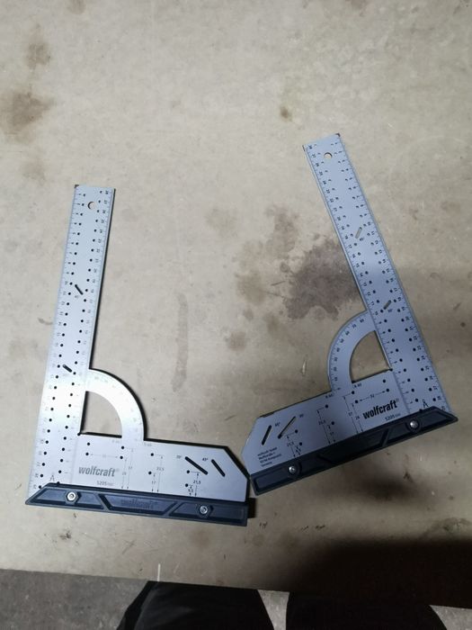 2 esquadros da wolfcraft