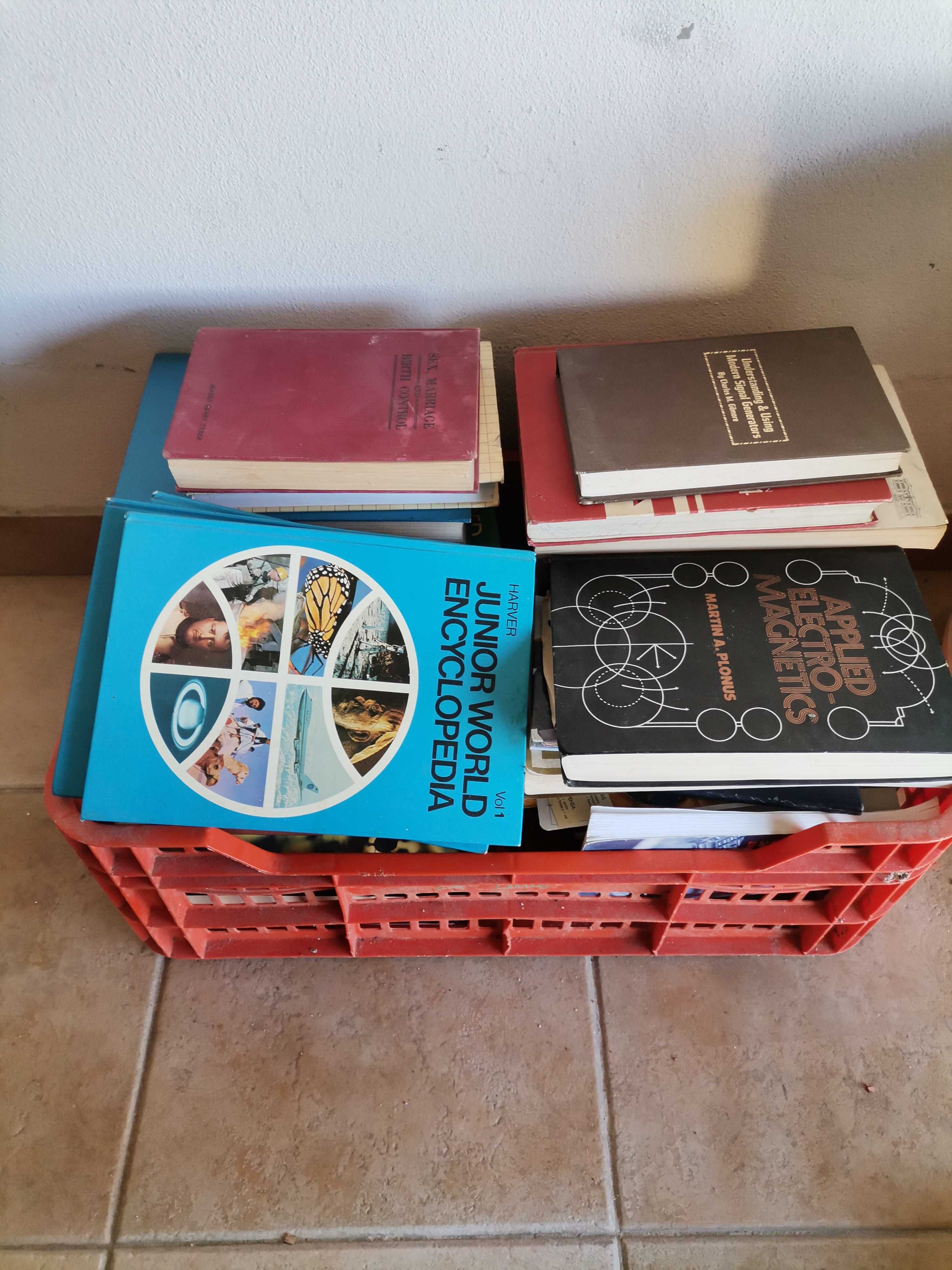 Vendo cerca de 40 livros