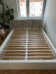 IKEA MALM Z POJEMNIKIEM 160x200 otwierany stelaż