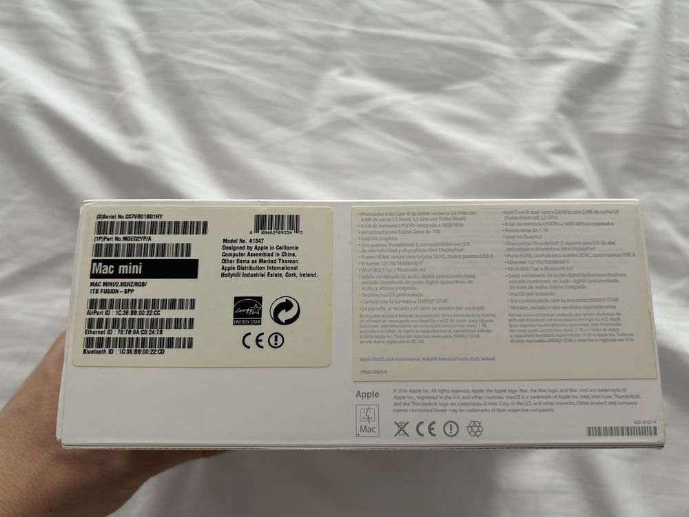 Mac Mini A1347 (Late 2014) Novo