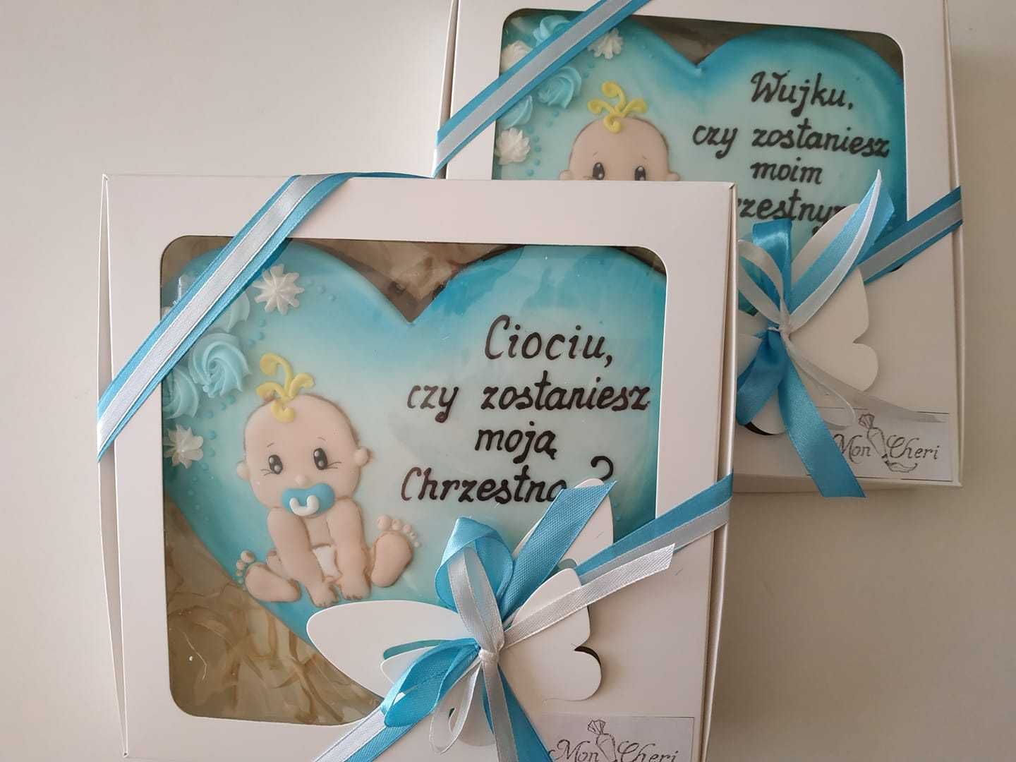 Podziękowania na Chrzest Święty. Upominki