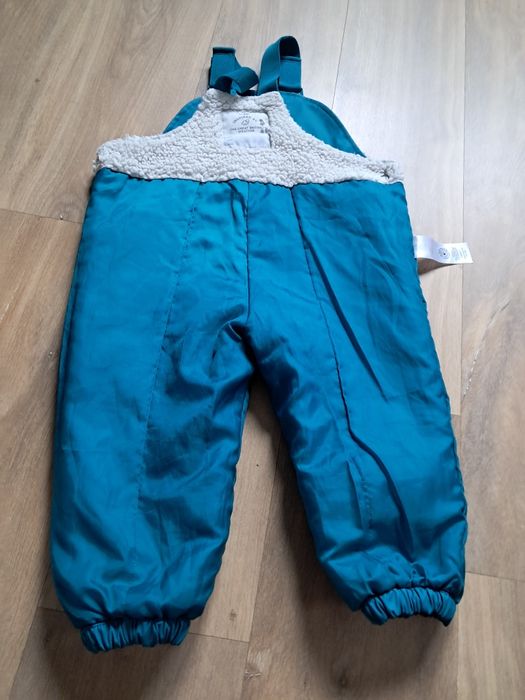 Spodnie przeciwdeszczowe ocieplone ogumione 98