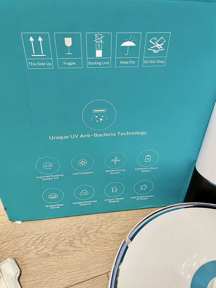 Робот пилосос Viomi Robot Vacuum S9 UV Automatic Dirt Disposal