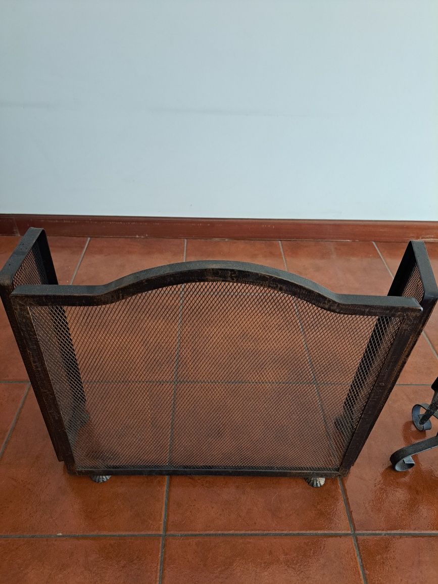 Conjunto acessórios lareira