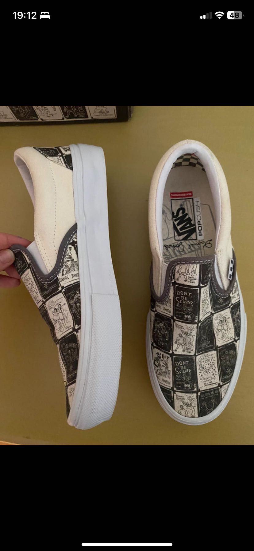 Vans Daniel Johnston slip on unisexo