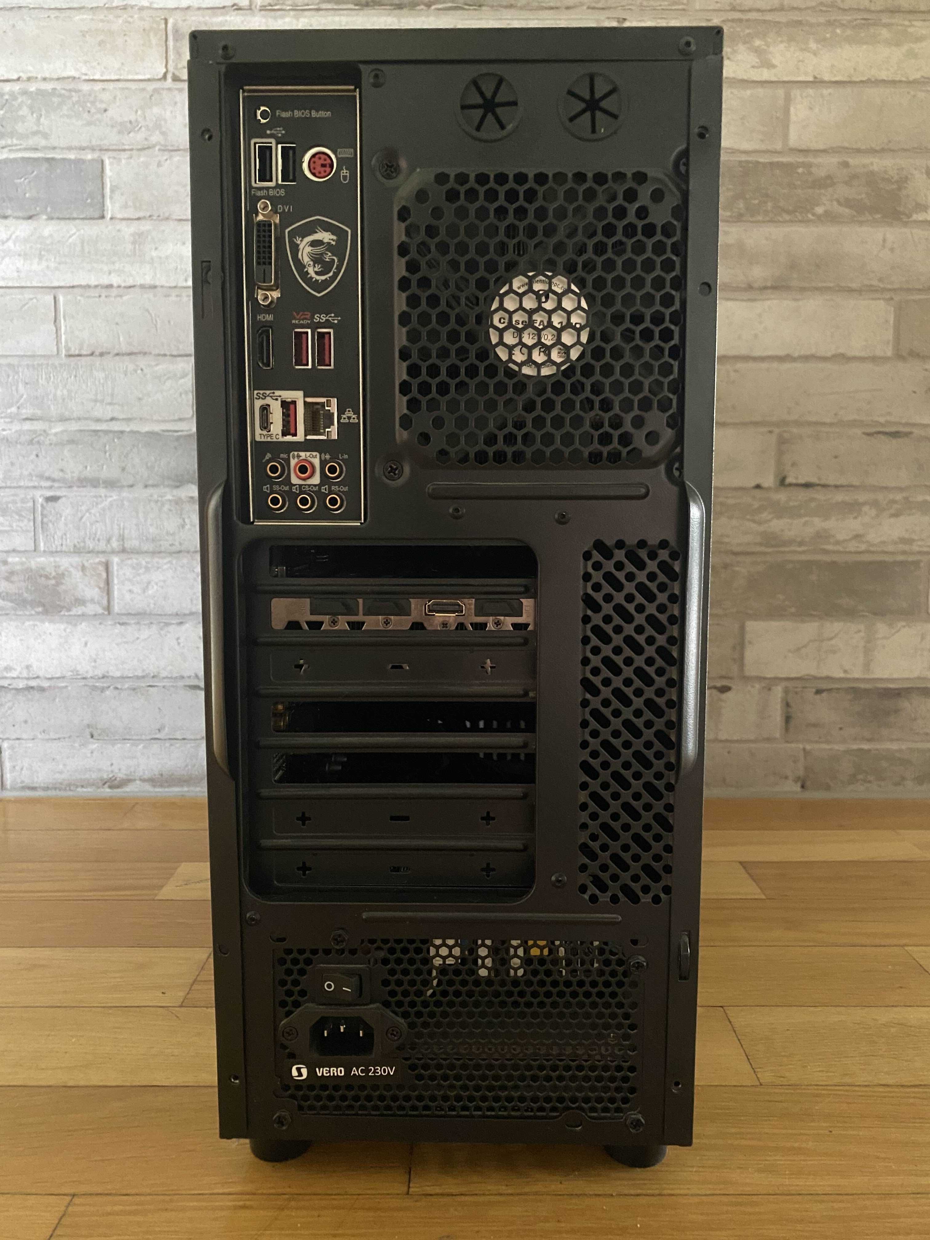 Komputer do gier Ryzen 5 3600 Nvidia RTX 2060 16GB RAM