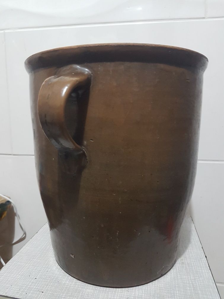 Gar,garnek kamienny 10l z PRL