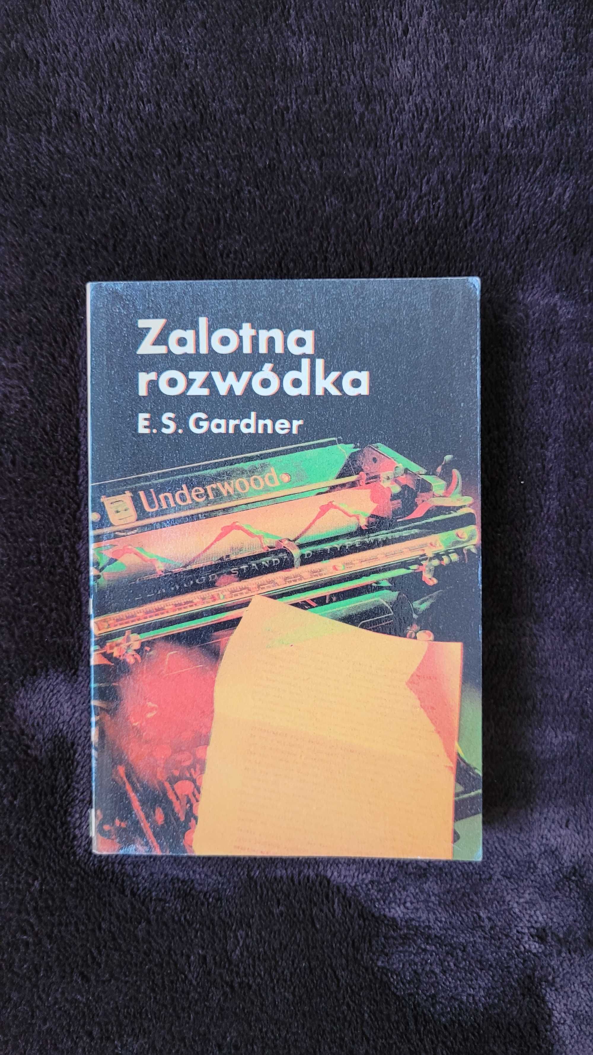 Książka: "Zalotna rozwódka", Erle Stanley Gardner, PRL