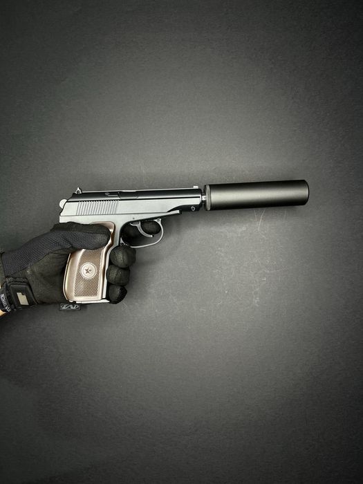 Іграшковий металевий пістолет ПМ +500 куль - Galaxy