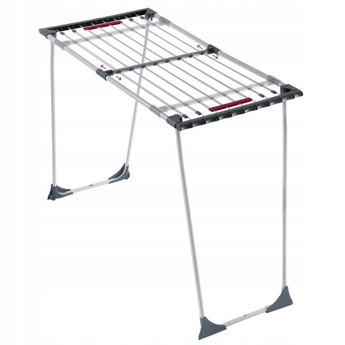 suszarka na pranie stojąca duża xxl mocna stalowa 20m na bieliznę fv