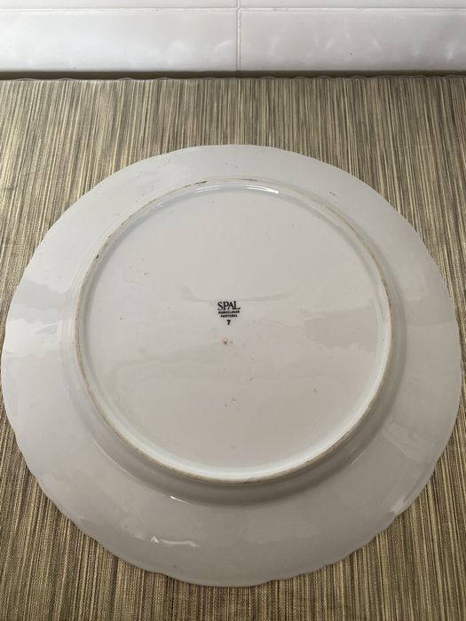 Prato de porcelana portugal