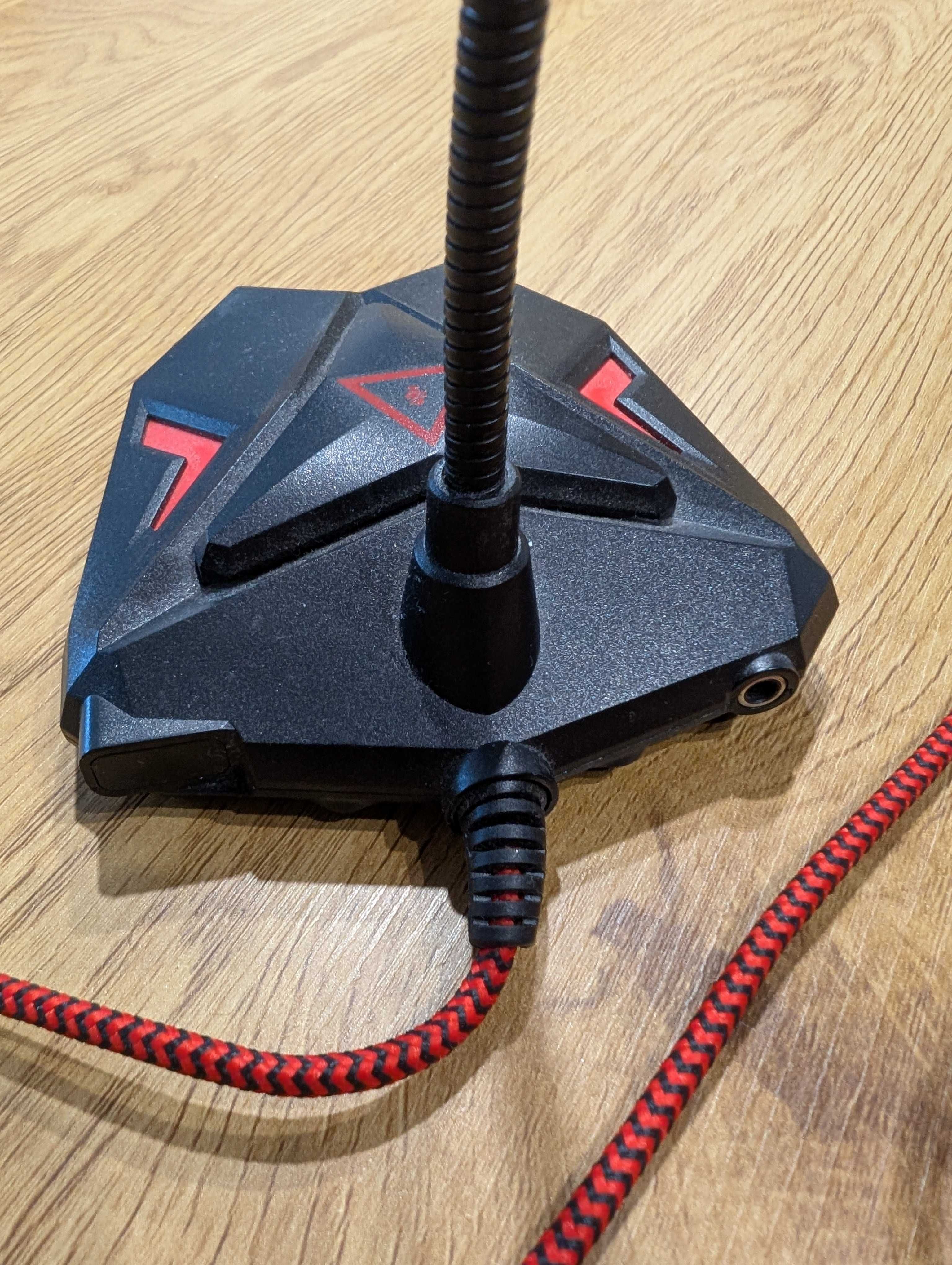 Mikrofon USB gamingowy z podstawką - kierunkowy