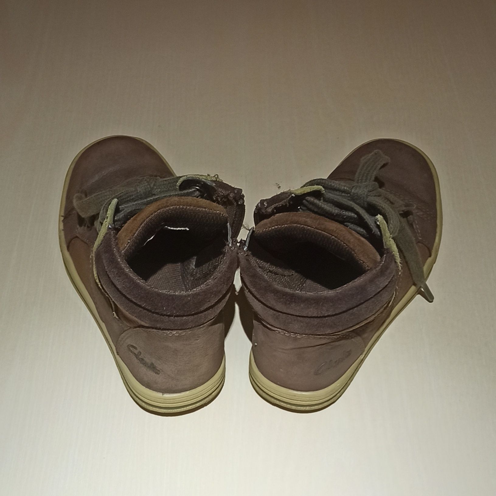 Взуття для хлопчика Clark's детская обувь,  ботинки кожаные , 26 разме