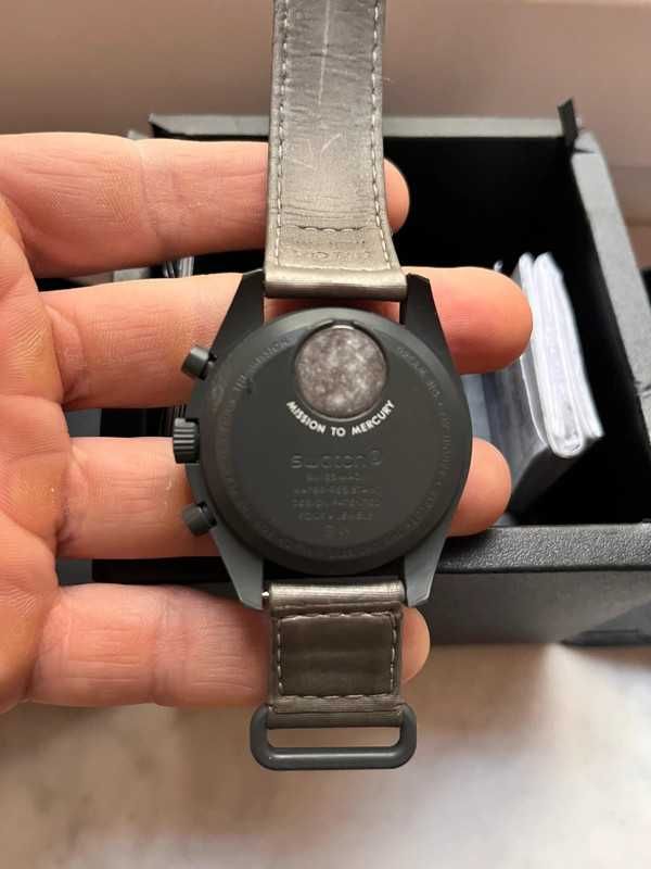 Omega x Swatch SO33A100 Mercury Mission - Nowość 2023 w Niskiej Cenie!
