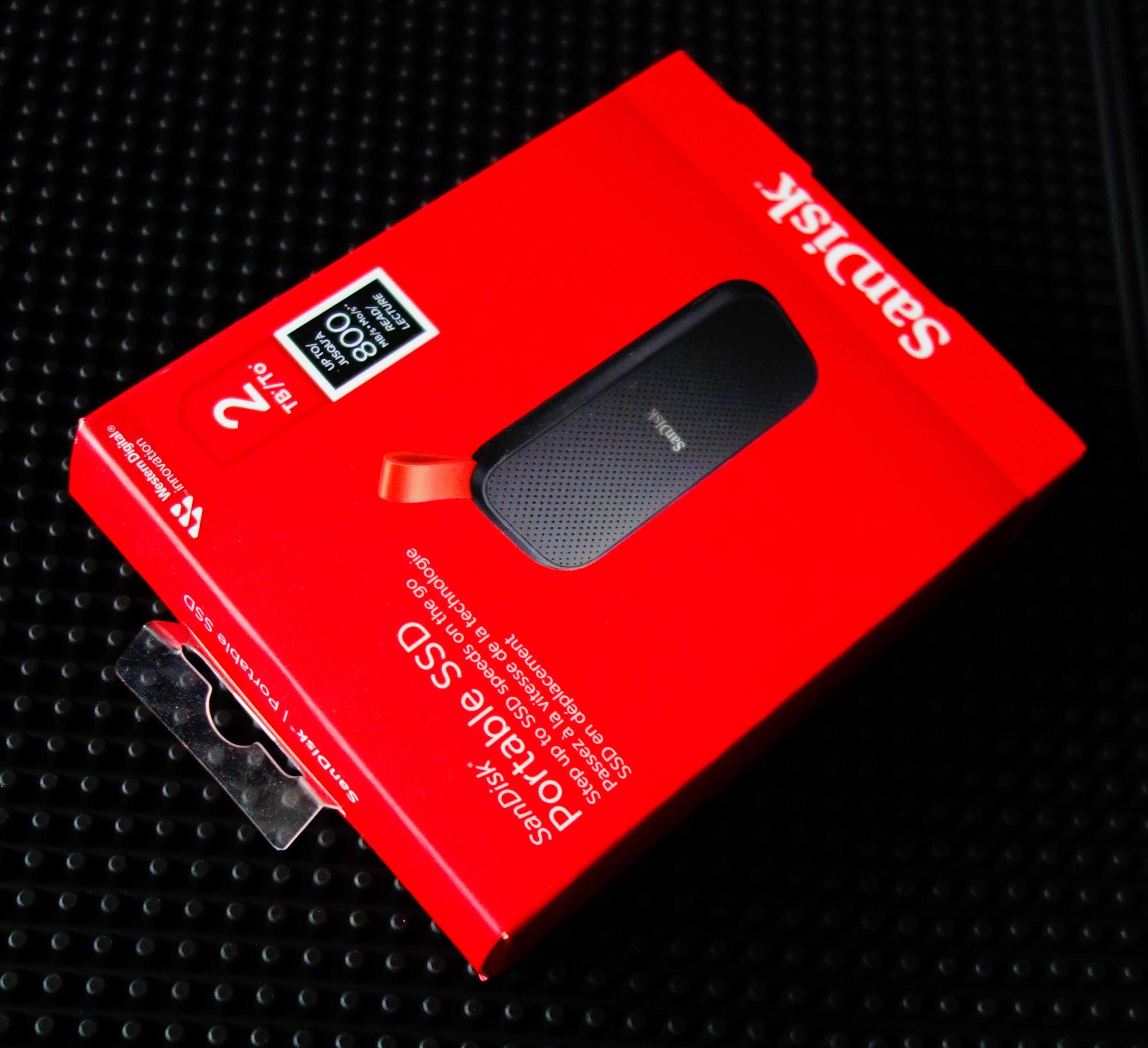 Dysk zewnętrzny SanDisk Portable SSD 2TB USB-C (nowa wersja SDSSDE30)