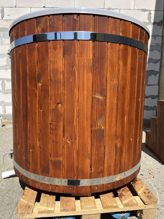 Beczka do schładzania + schody