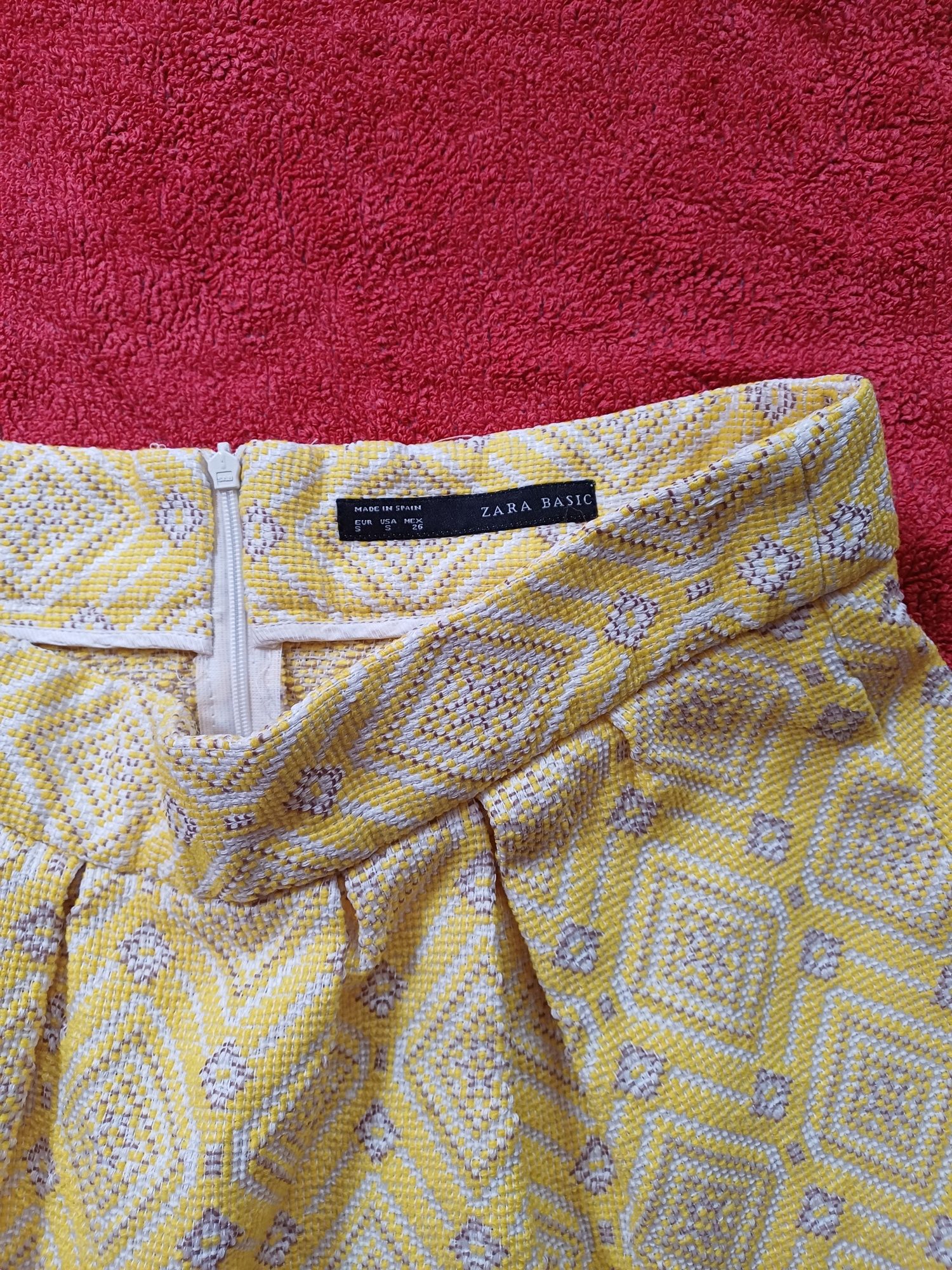 Spódnica Zara S/M, żakardowa