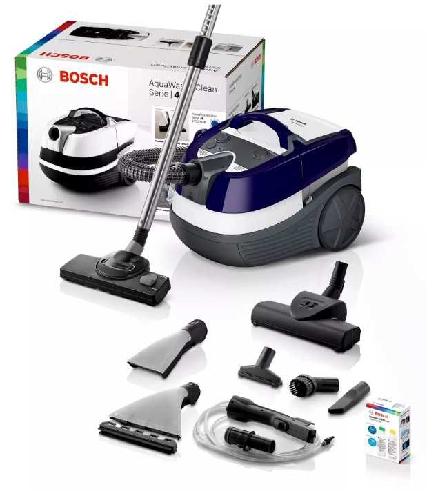 Пилосос миючий з аквафільтром Bosch BWD41740 пылесос моющий