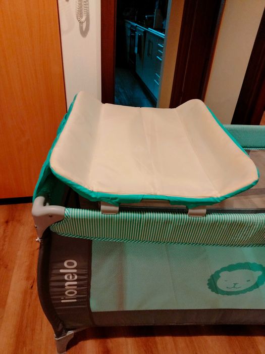 Łóżeczko turystyczne Lionelo Sven Plus 2-poziomy