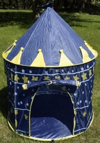 Namiot Dziecięcy Pałacyk dla Księżniczki / Księcia - Różowy Niebieski