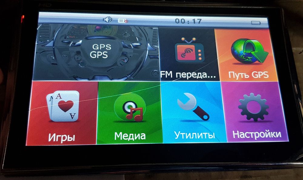 Навігатор GPS 7 Дюймів
