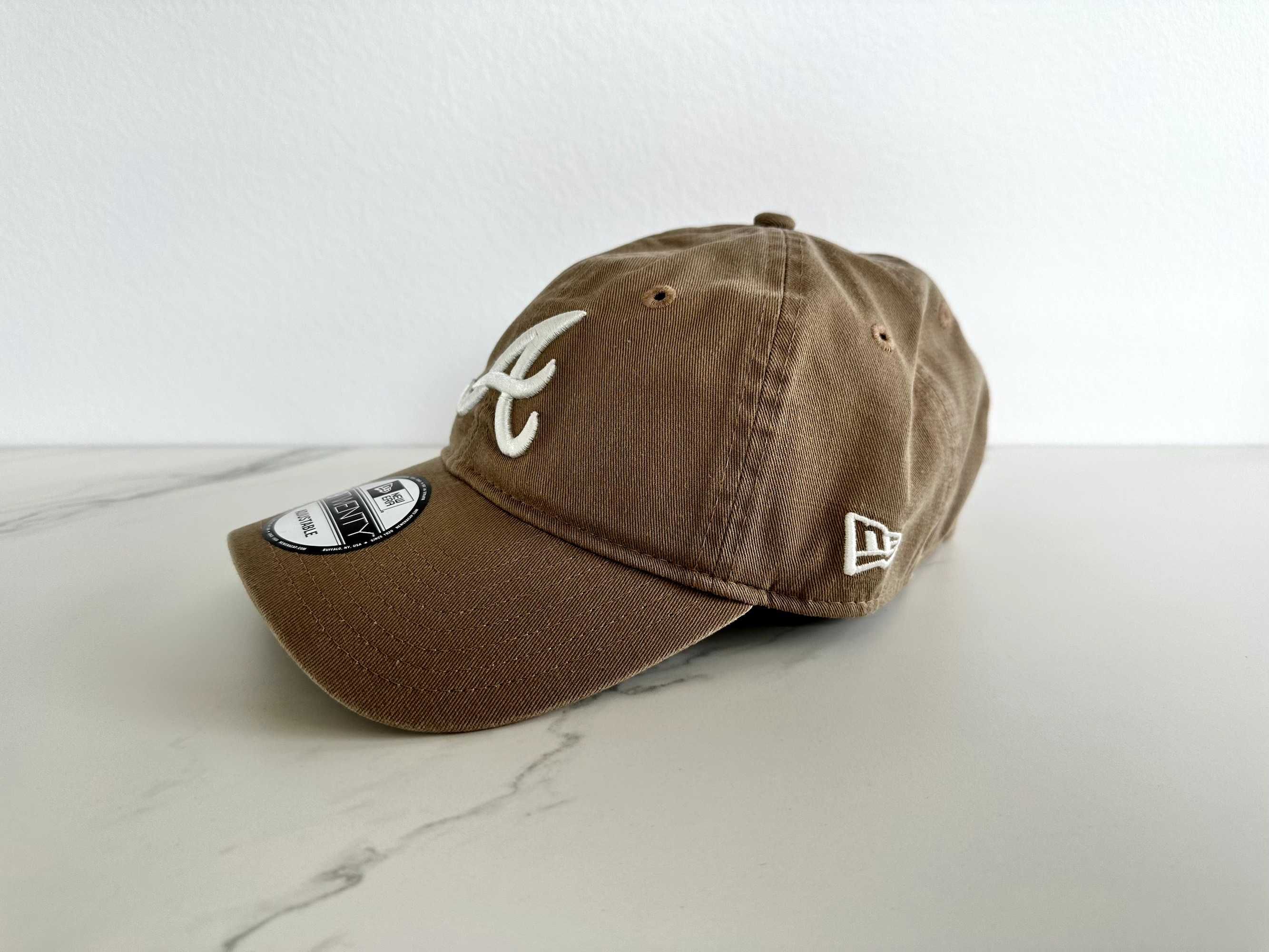 Czapka z daszkiem NEW ERA 9TWENTY 920 Atlanta Braves WSC 2021 brązowa