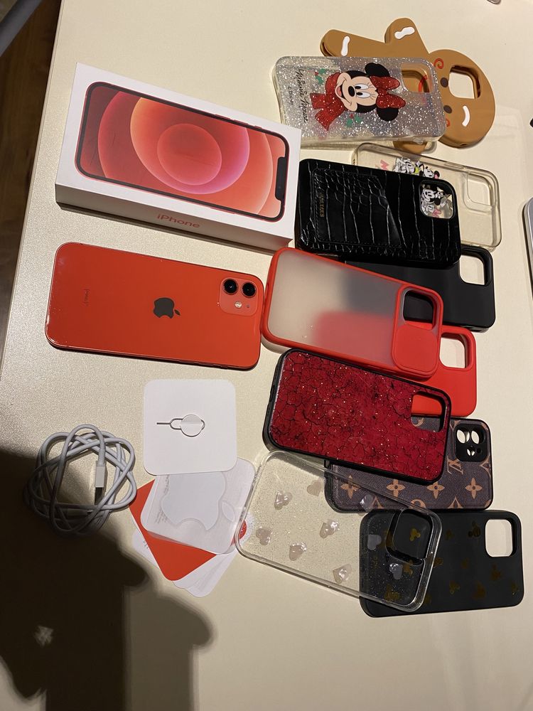 iPhone 12 dużo etui stan idealny jak nowy OKAZJA