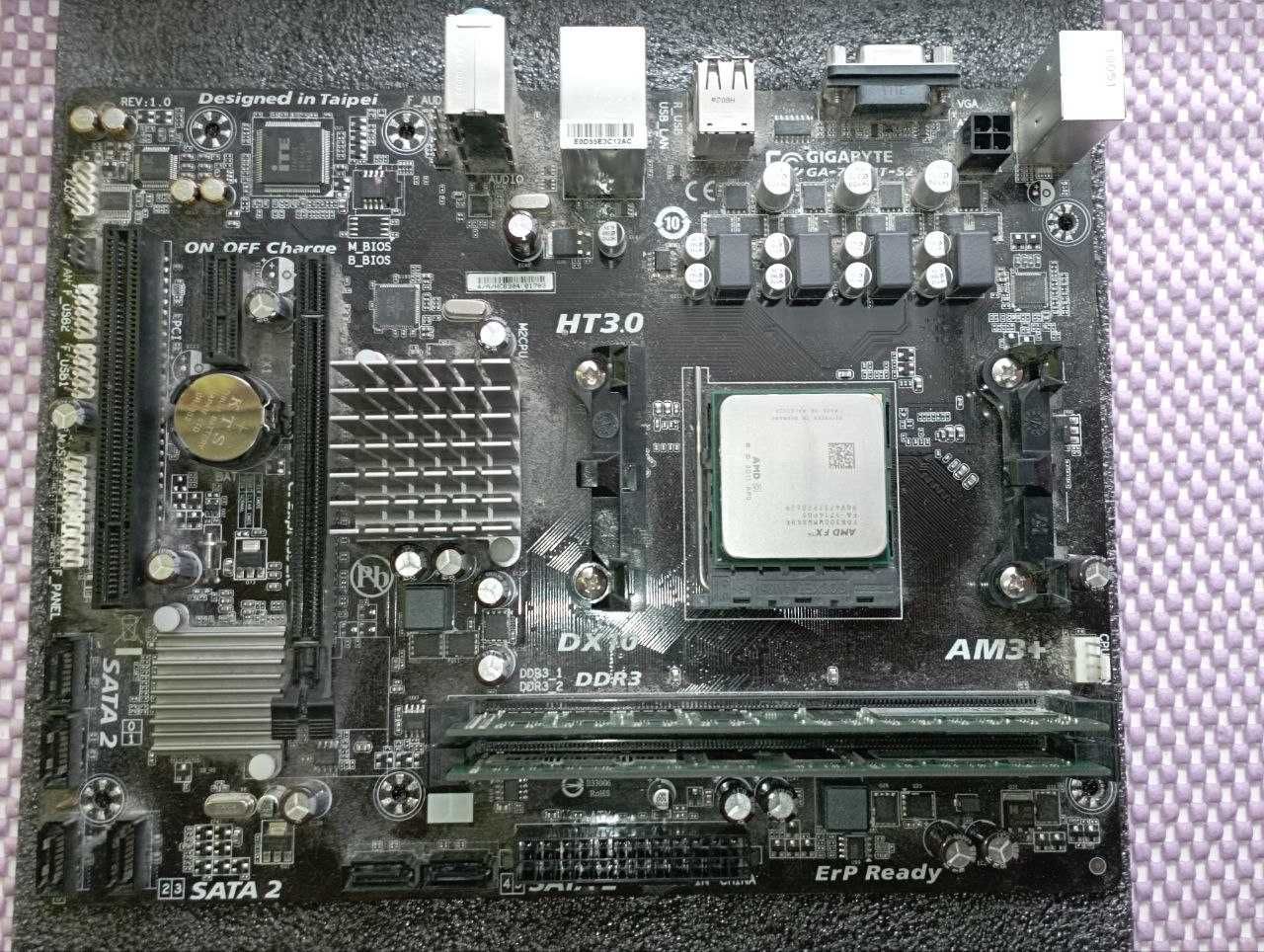 Процесор Fx-8300, ОЗУ 12ГБ ddr3, Материнська плата GA-78LMT-S2 R2