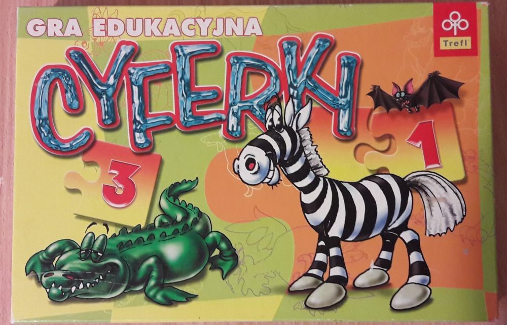 Gra edukacyjna Cyferki Trefl.