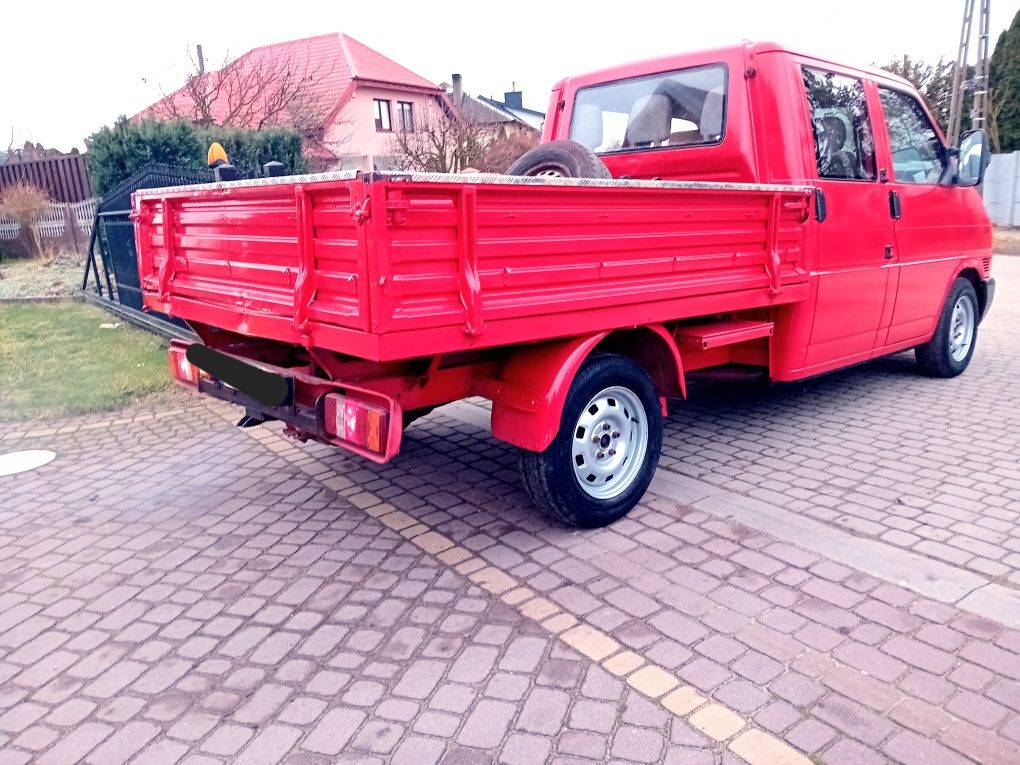 Volkswagen Transporter T4 2.5 TDI.  Doka.  Skrzynia. Plandeka