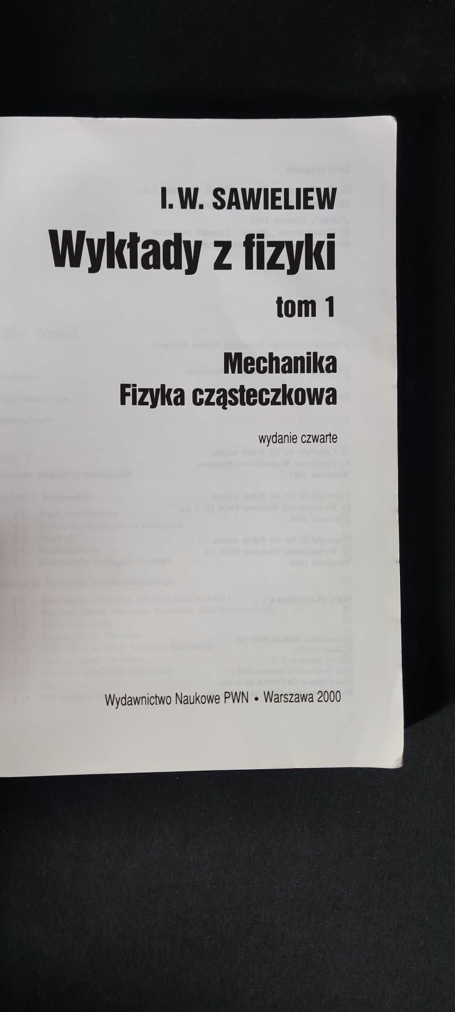 Wykłady z fizyki I.W. Sawieliew | Komplet, wszystkie  Tomy 1, 2, 3
