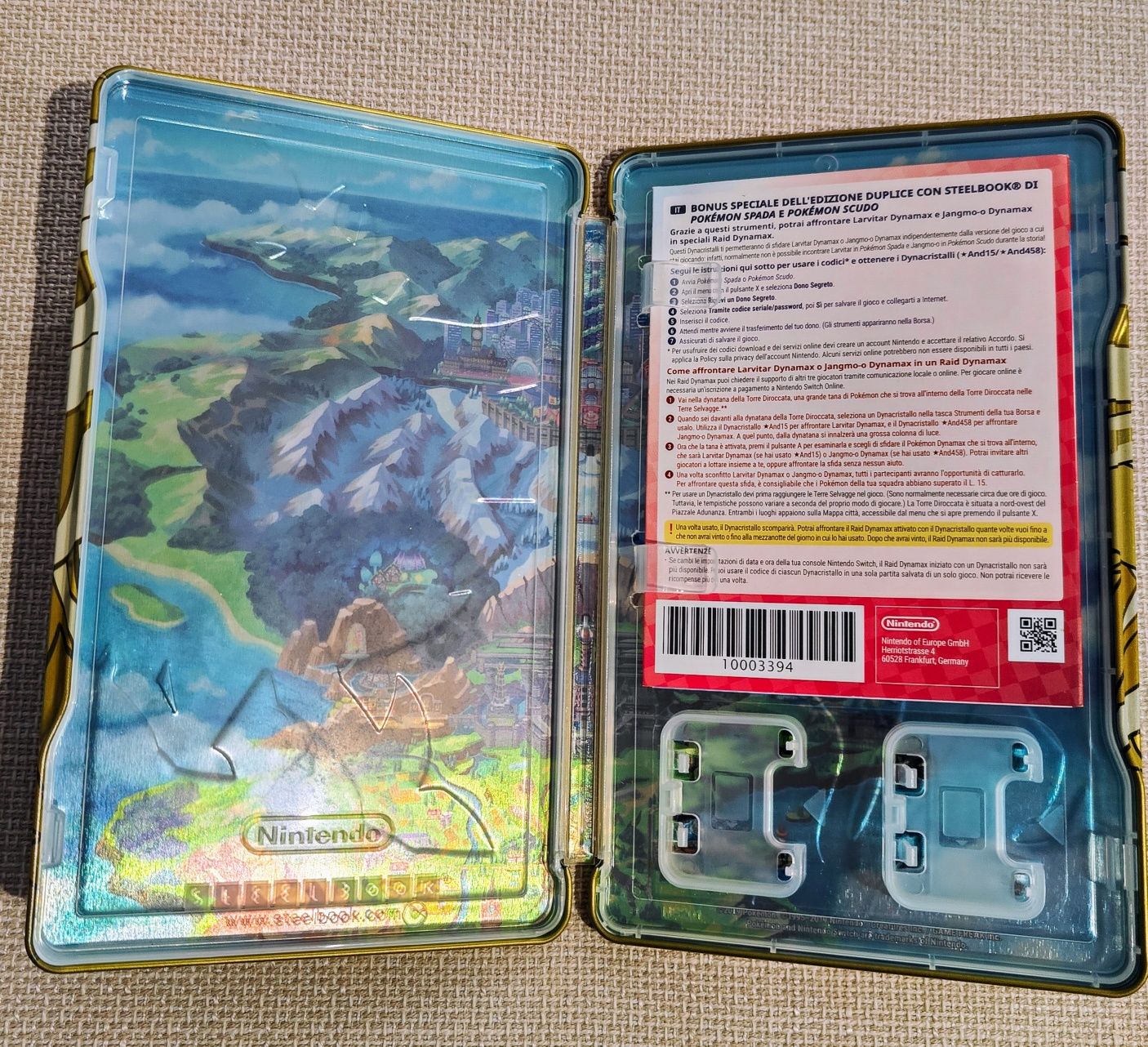 Pokémon Sword and Shield Dual Pack com Steelbook