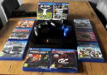 Playstation 4 fat 2 pady akcesoria! 10 gier!