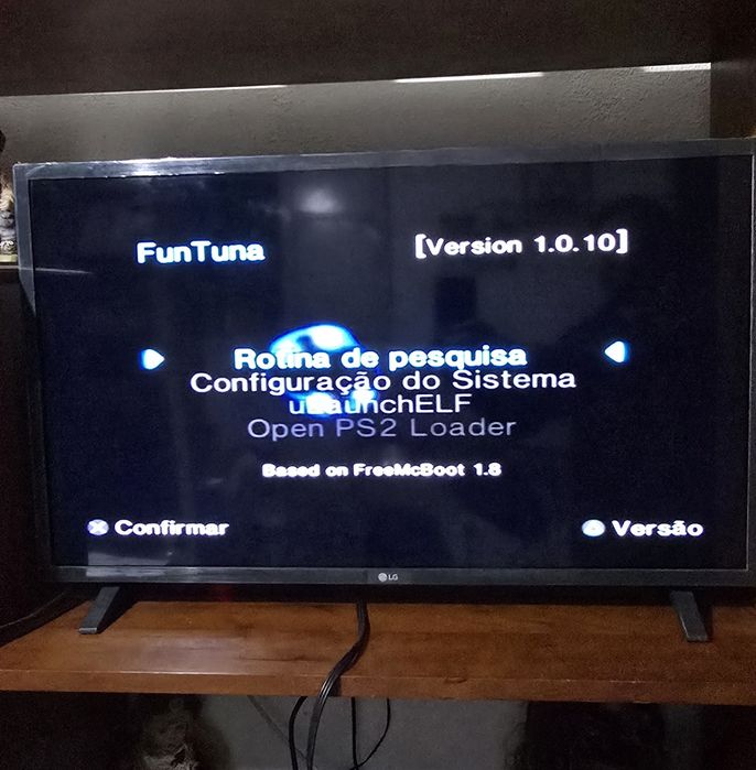 Ps2 fat com hdd 320 gb  Free McBoot