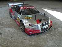 KYOSHO PureTen  Fazer  1:10 Nitro 4WD Audi A4 DTM  Model RC Spalinowy
