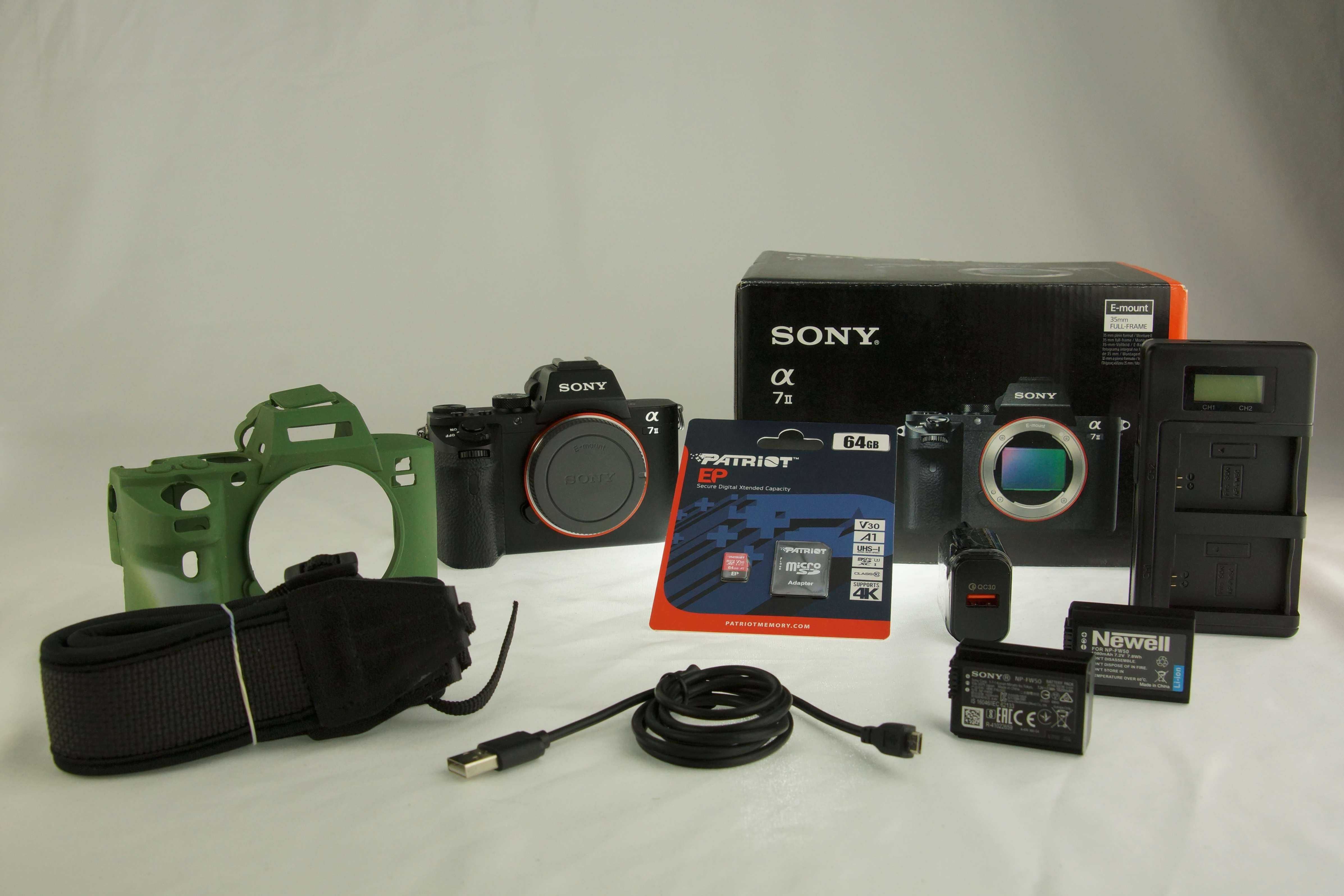 Aparat SONY ILCE-7M2 A7 II Body 24.3Mpx 4K 9.256 zdjęć Full Frame 64GB