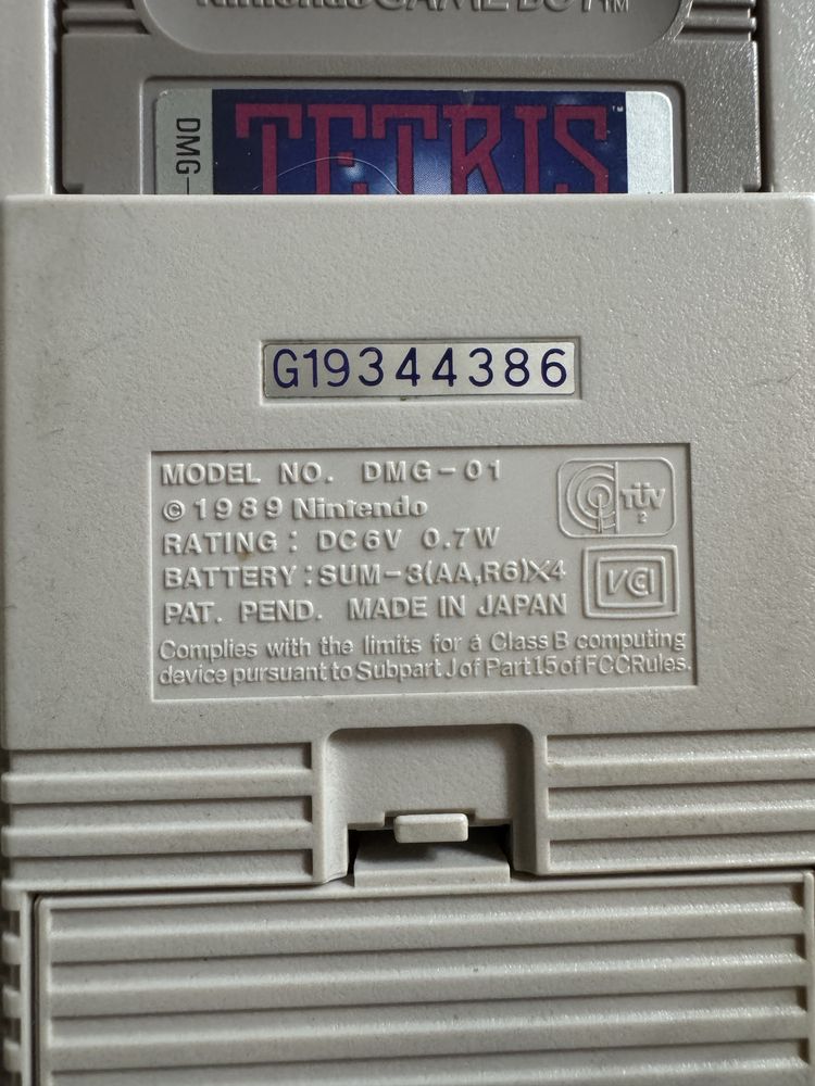 Gameboy klasyk + gra Tetris