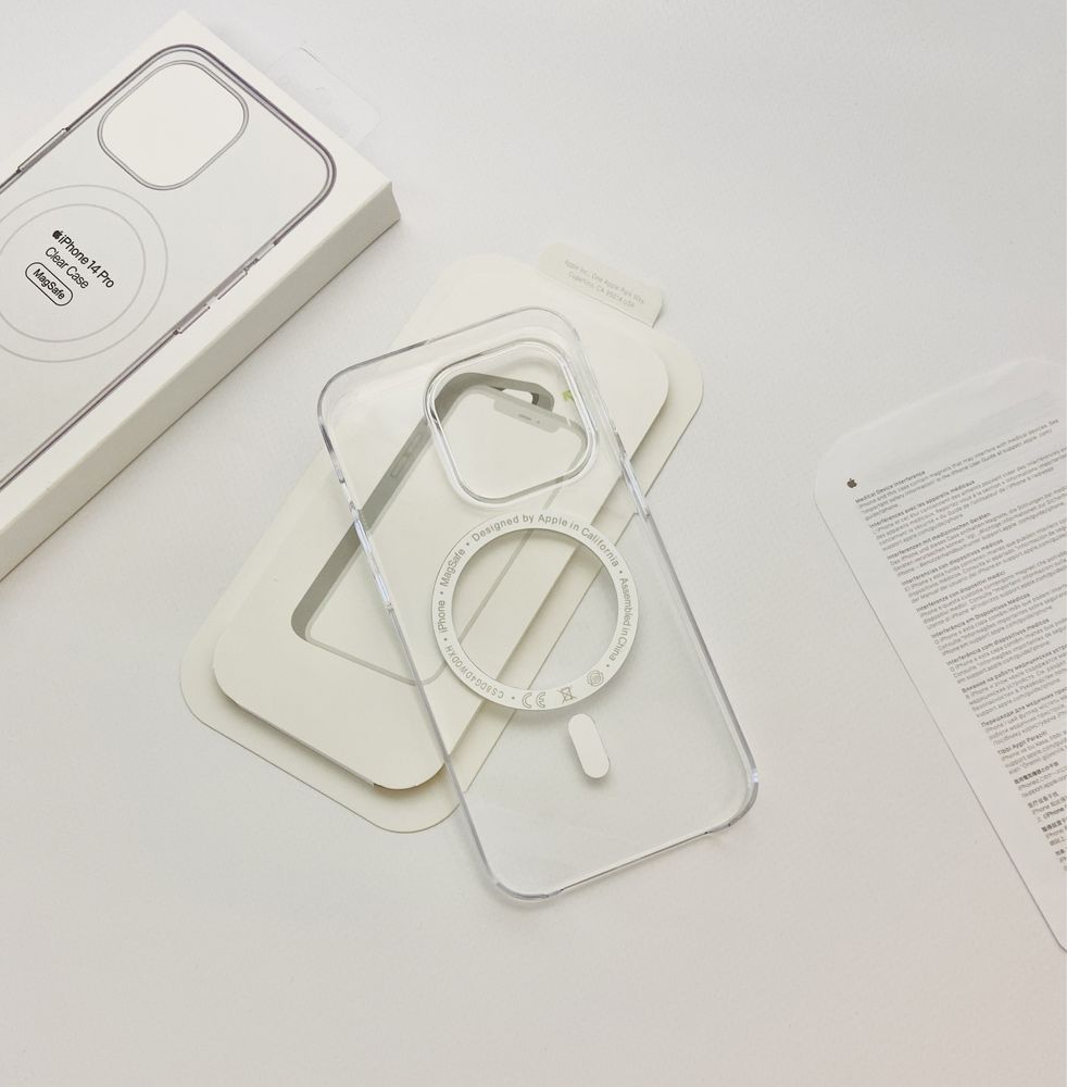 Чехол Apple Clear Case Animation MagSafe для айфон original11