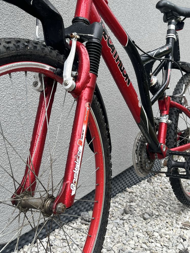 Rower Rockrider Decathlon | Full amortyzacja | 21 biegów | Koła 26”