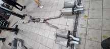 Kompletny oryginalny wydech do bmw m5 e60 tłumiki