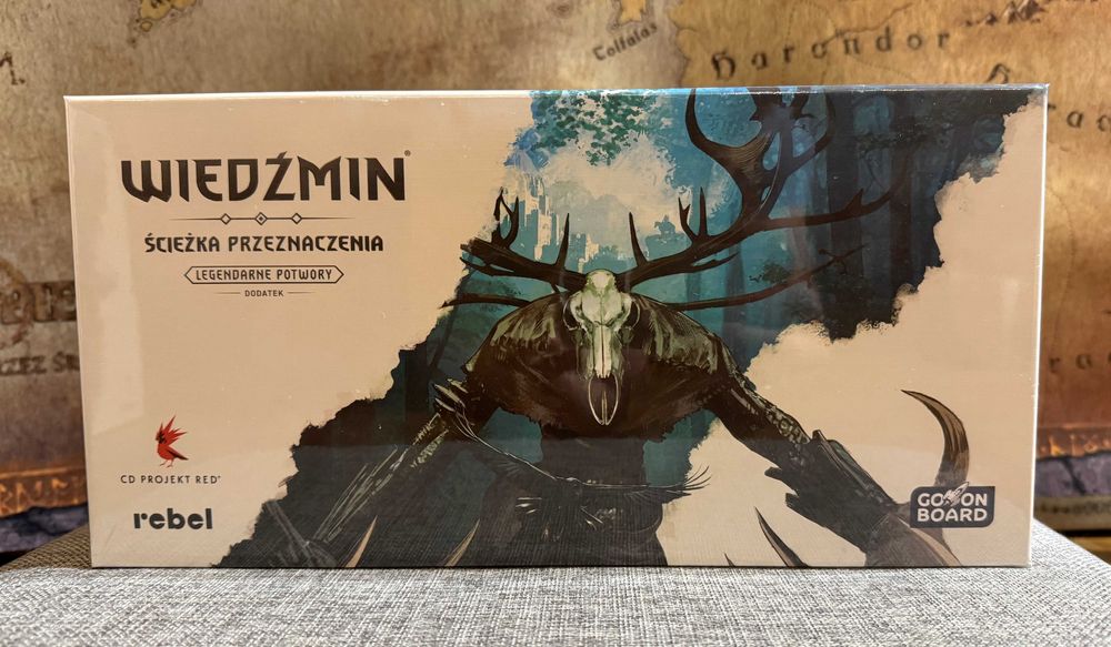 Wiedźmin: Ścieżka Przeznaczenia, all-in, folia nowy, exclusive, deluxe