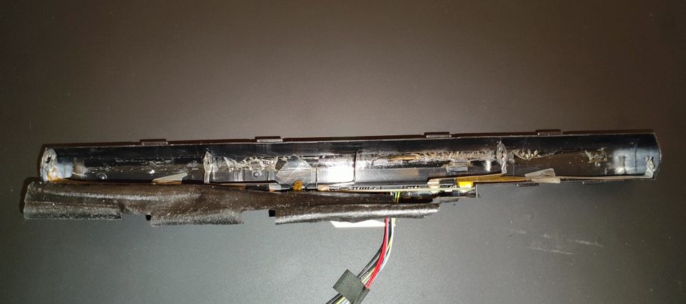 Корпус + плата батареи для ноутбука Acer