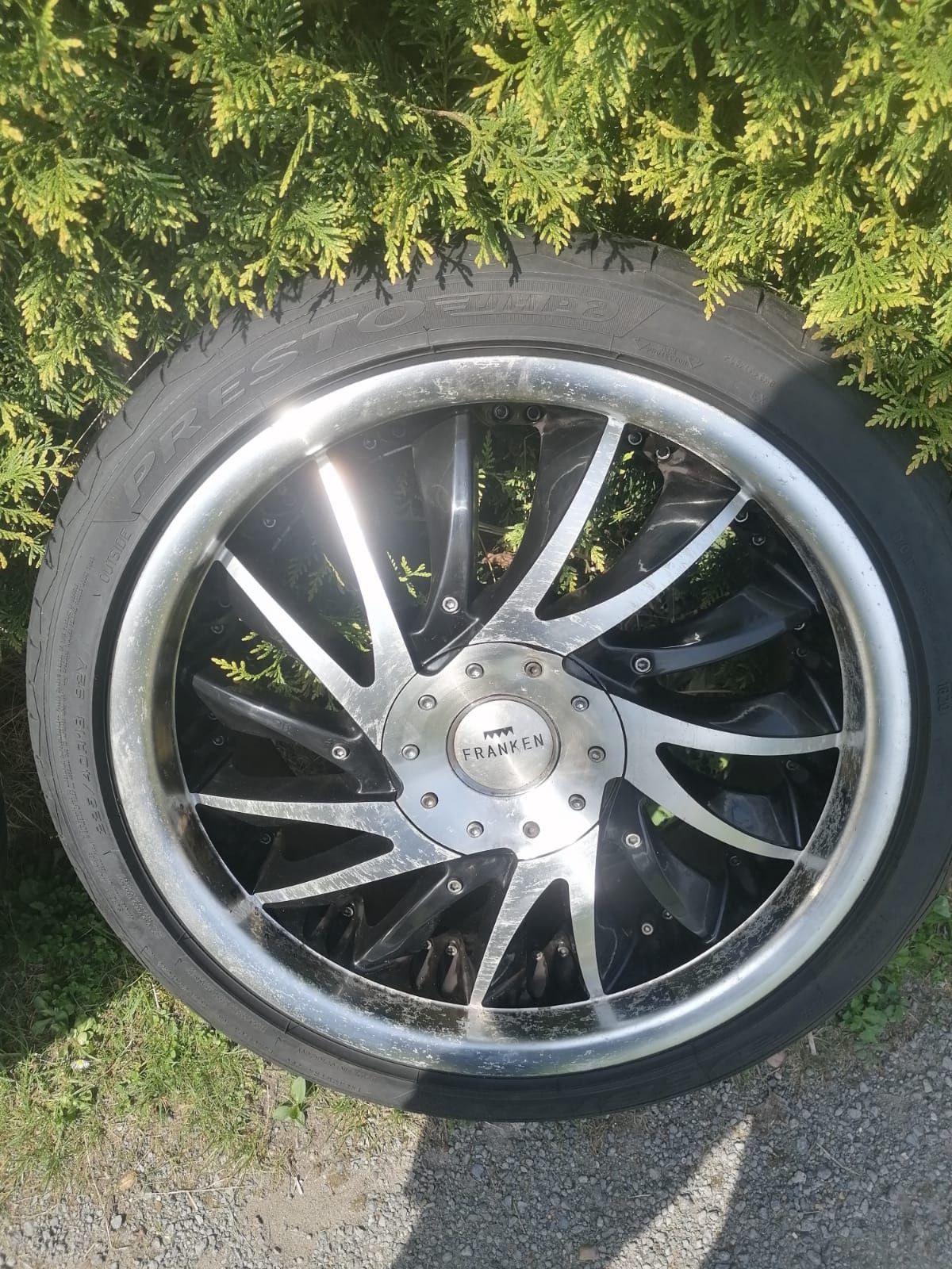 Alufelgi Alufelgi Frankenräder Selbitz 862
8J X 18 / 5 X 114,3 ET40  c
