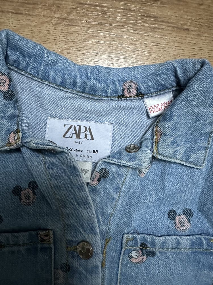 Kurtka jeansowa katana Zara 98