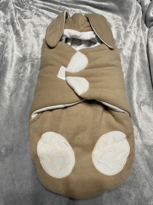 Дитячий кокон зимовий, конверт на виписку