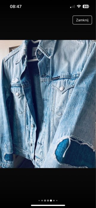 Kurtka Jeansowa Calvin Klein XS